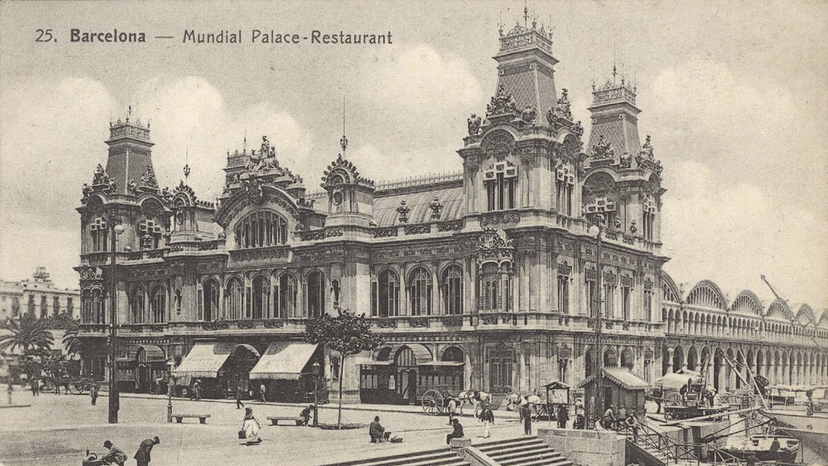 Mundial Palace, el primer restaurant vegetarià