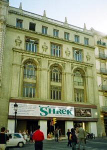 El Palacio del Cinema l'any 2001, poc abans del seu tancament.