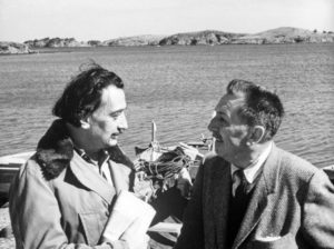 Salvador Dalí i Walt Disney a Portlligat.