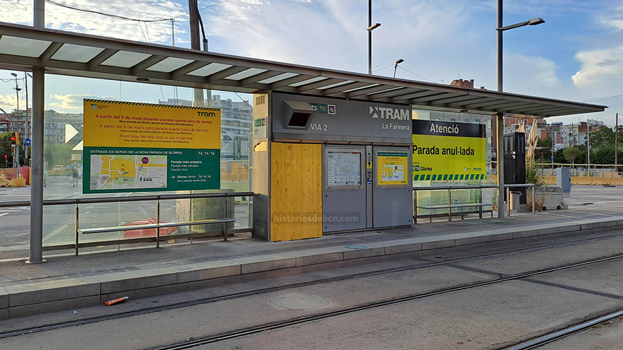 La primera estació fantasma del TRAM