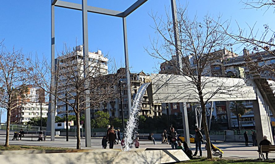 El canal de Suez de la plaça Lesseps